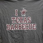 UGST 181, "I Love Texas Barbecue," Front