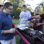 Taylor getting pork