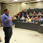 Ryan Heger from Adams Flavors, Foods and Ingredients lecturing
