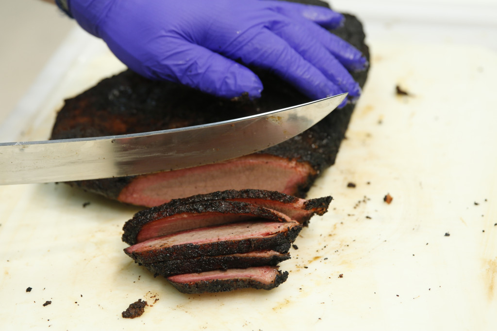 Brisket slicing