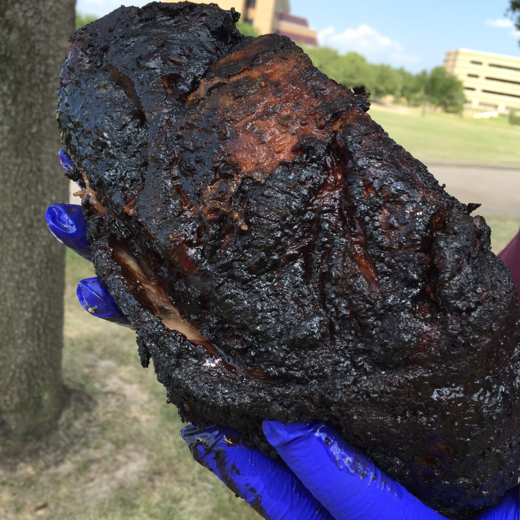 Smoked pork Boston butt