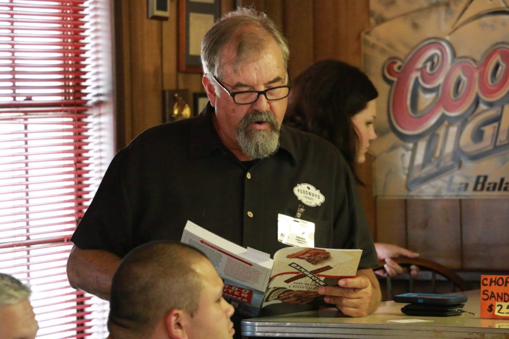 Robb Walsh reading from "Barbecue Crossroads"