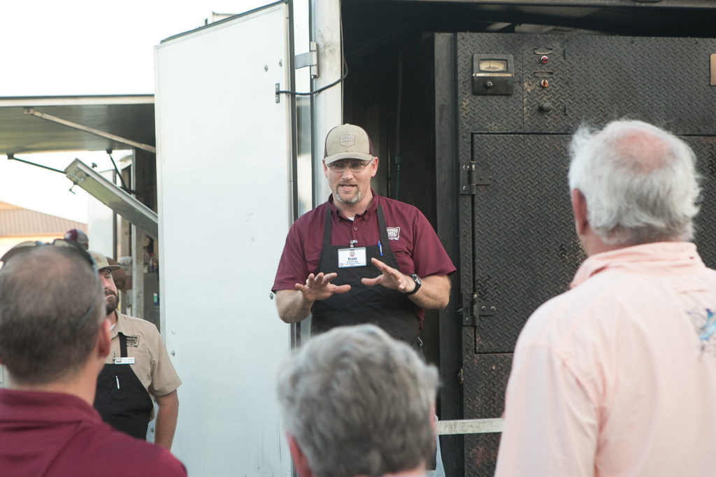 Bryan Bracewell leading discussion