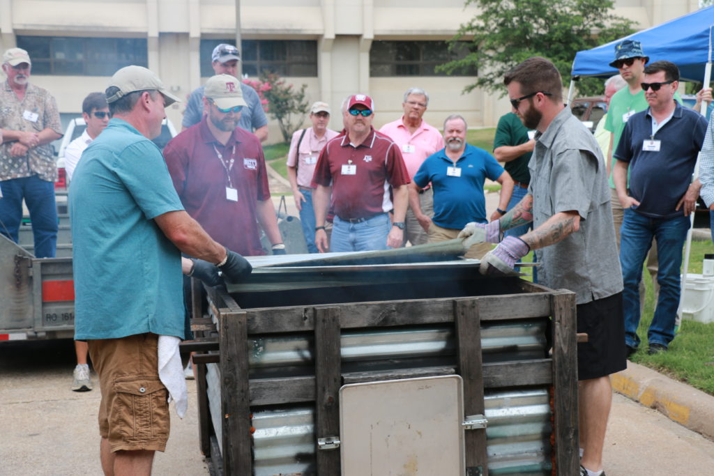 Whole hog cookery by Feges BBQ