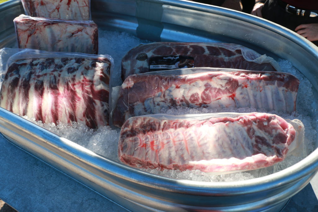 Beef and pork rib cuts