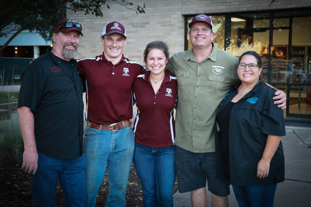 Russell Roegels, Eric Hamilton, Brogan Horton, John Brotherton, and Misty Roegels