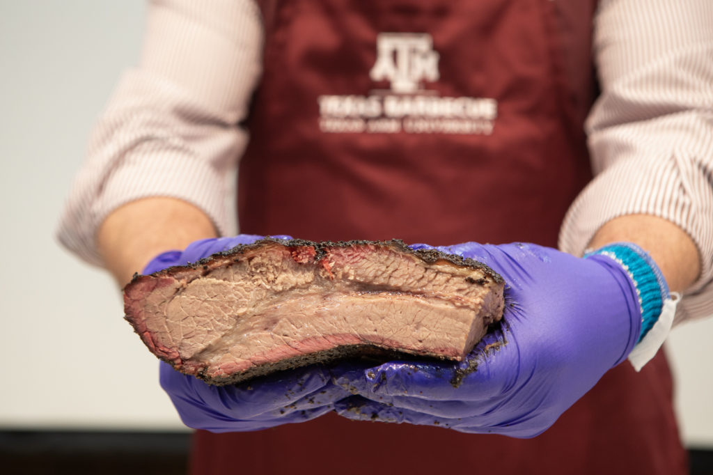 Smoked beef brisket (photo by Kelly Yandell)