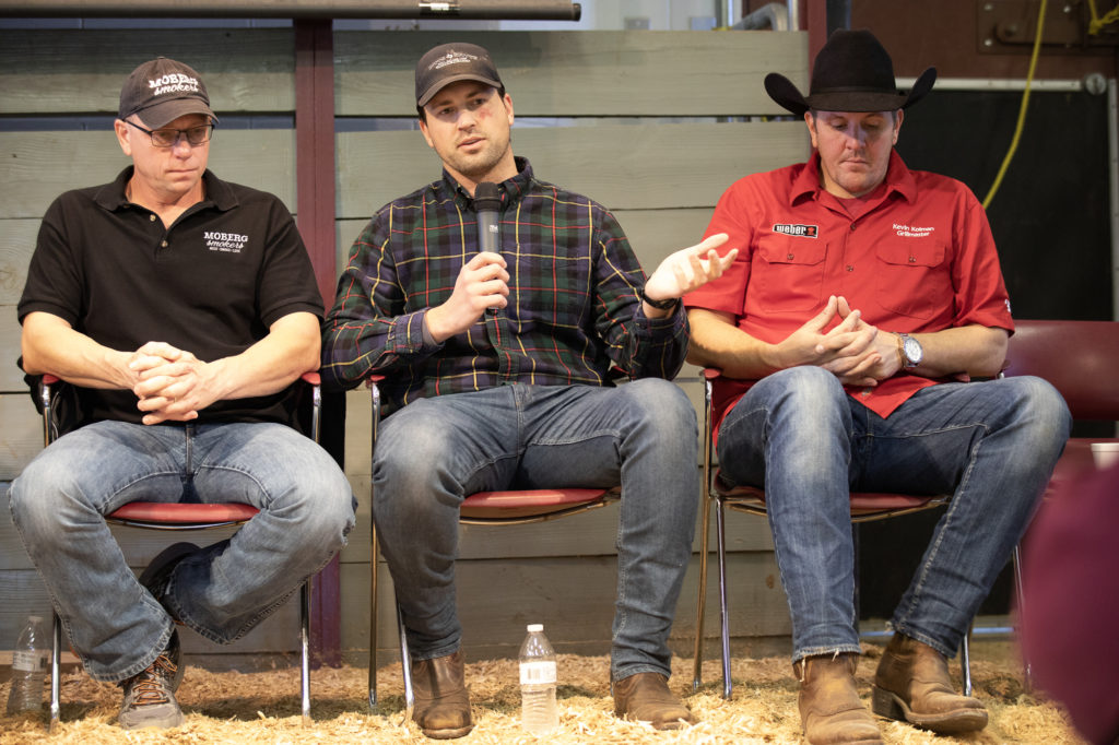 Ryan Zboril, Pitts and Spitts, on the Pit Design and Maintenance Panel (photo by Kelly Yandell)