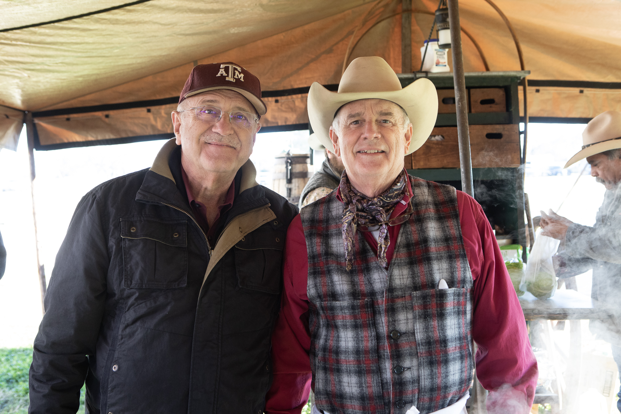 Jeff Savell and Homer Robertson (photo by Kelly Yandell)