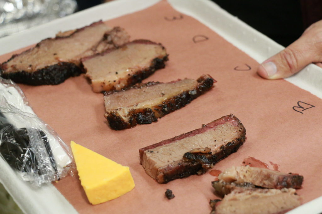 Comparisons of different grades of briskets