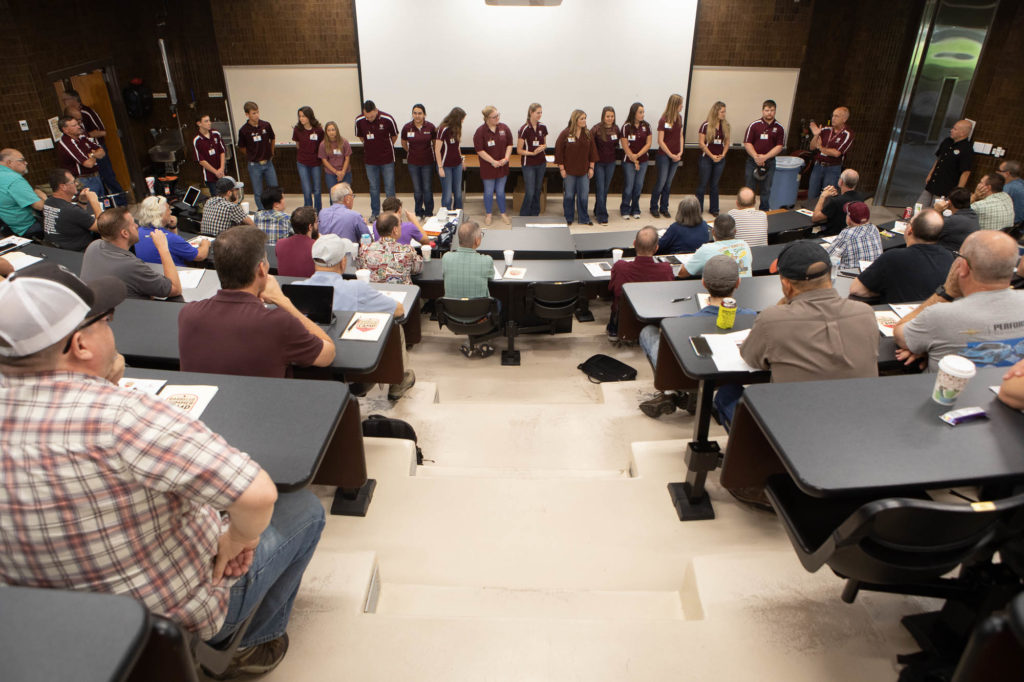 Introducing students at Barbecue Summer Camp (photo by Kelly Yandell)