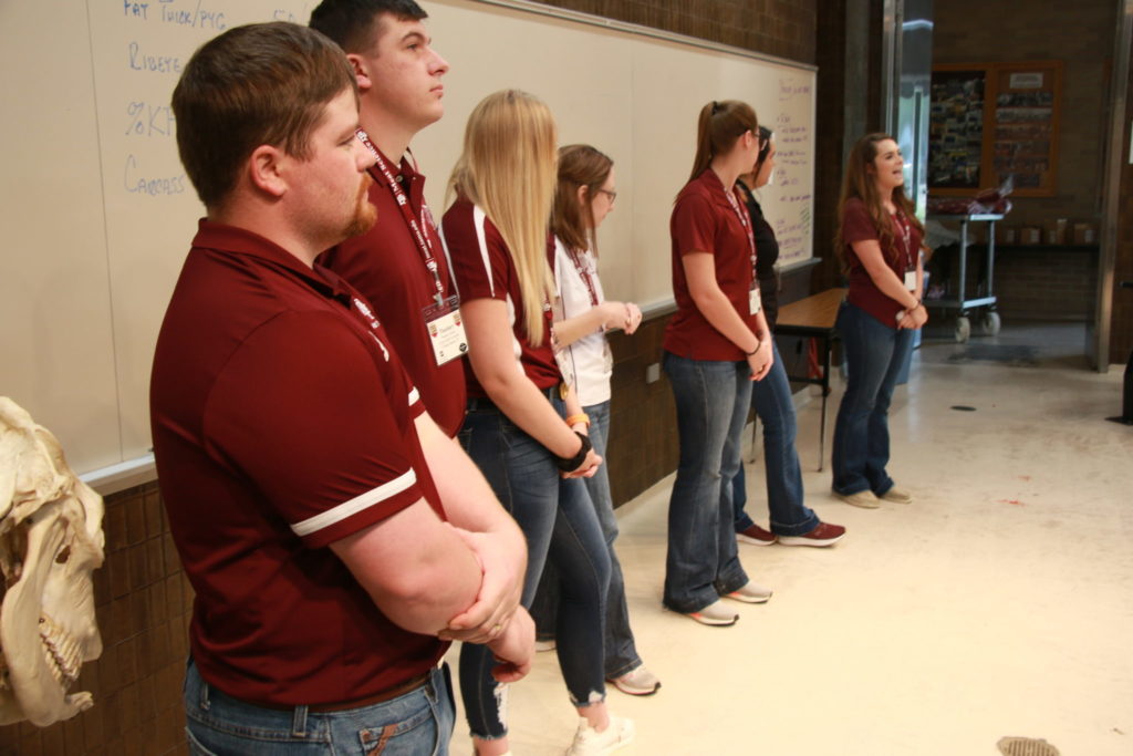 Grad student introductions at Barbecue Summer Camp