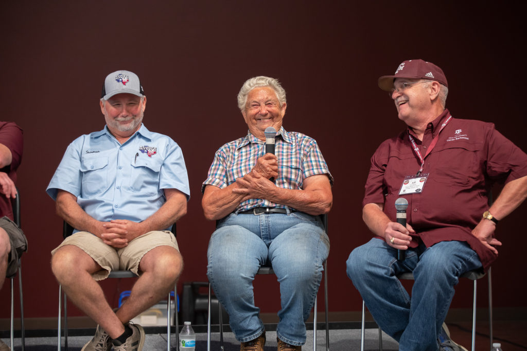 Tootsie Tomanetz, Snow's BBQ, on Life as a Pitmaster Panel at Camp Brisket
