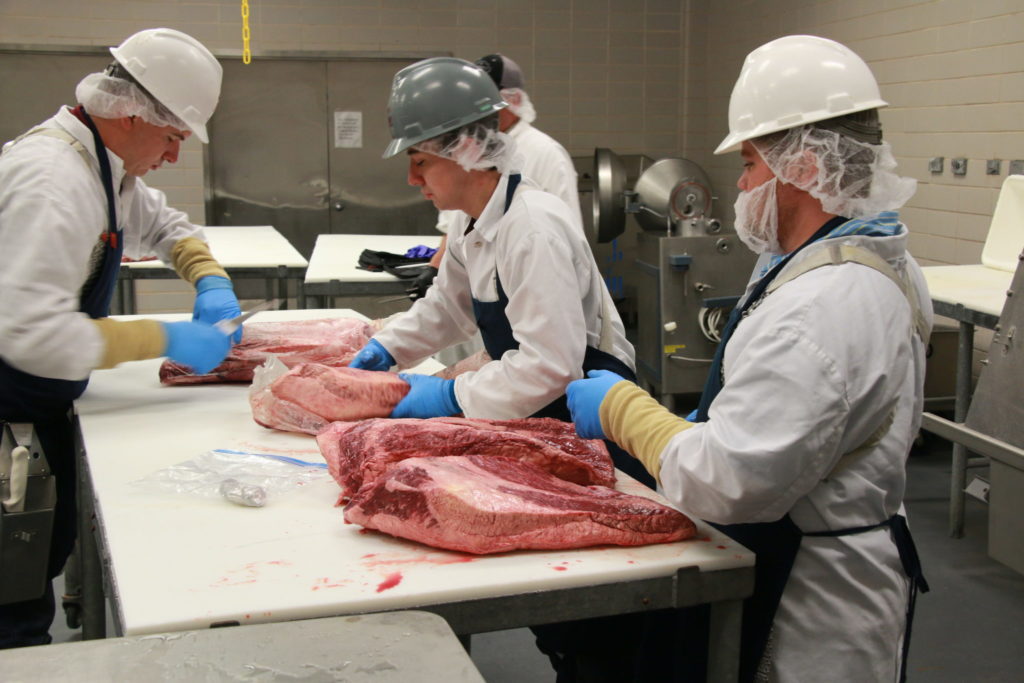 Brisket preparation for Camp Brisket